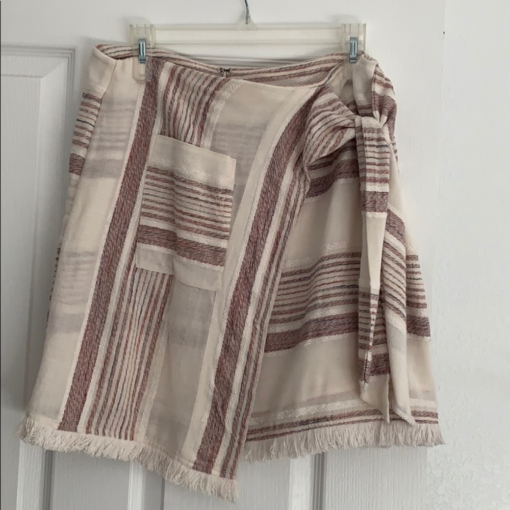 Anthropologie wrap skirt